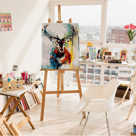 Magiczny jeleń Obraz Do Malowania Po Numerach