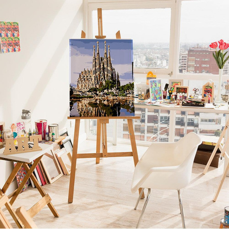 Sagrada Familia Obraz Do Malowania Po Numerach