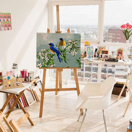 Ptaki Obraz Do Malowania Po Numerach