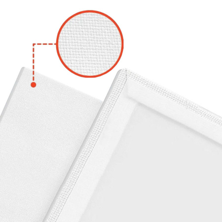 24 szt Płótno Bawełniane Podobrazie 3mm 30x40 cm