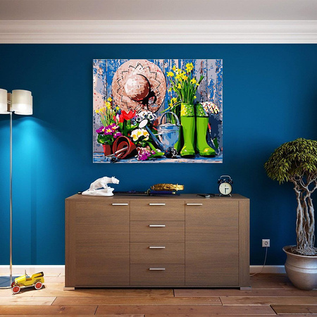 Zestaw ogrodnika Obraz Do Malowania Po Numerach