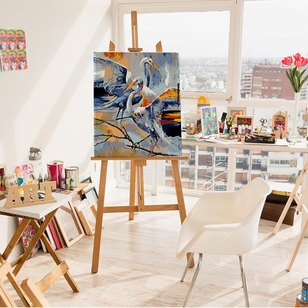 Bociany Obraz Do Malowania Po Numerach