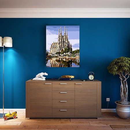 Sagrada Familia Obraz Do Malowania Po Numerach
