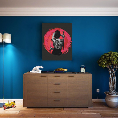 Współczesna gejsza Obraz Do Malowania Po Numerach