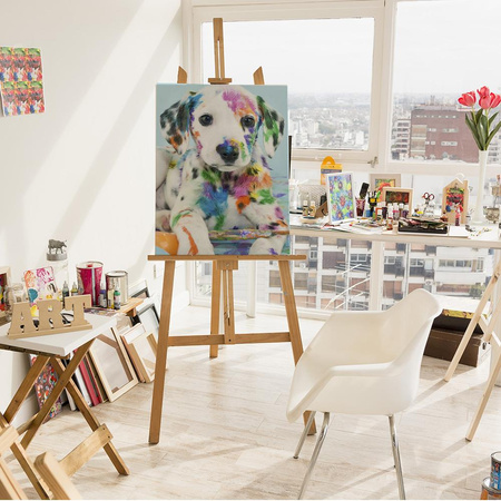 Dalmatyńczyk w farbie Obraz Do Malowania Po Numerach