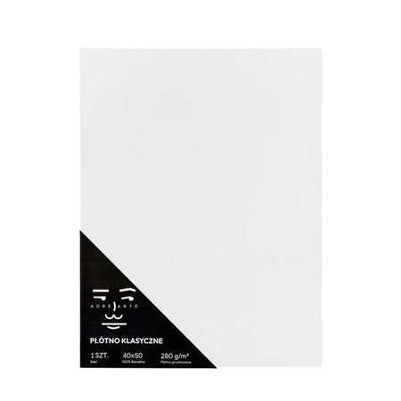 Płótno Bawełniane Podobrazie 3mm 40x50 cm