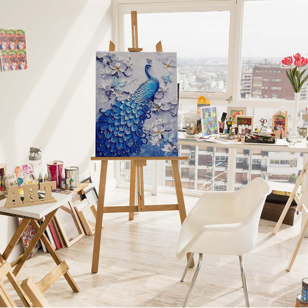 Piękny paw Malowanie po numerach