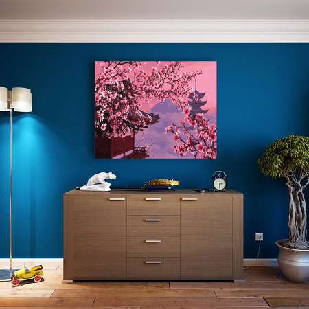 Sakura w Japonii Malowanie po Numerach