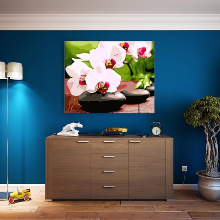 Storczyki Obraz Do Malowania Po Numerach