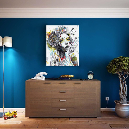 Rozmarzona romantyczka Malowanie po numerach