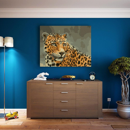 Lampart Malowanie po Numerach