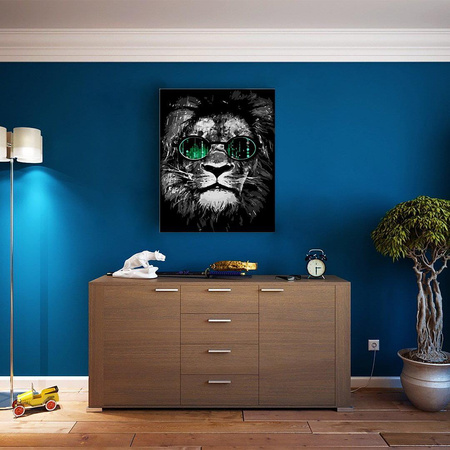 Fajny lew Obraz Do Malowania Po Numerach