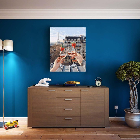 Na dachu w Paryżu Malowanie po numerach