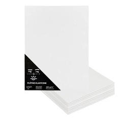 10 szt Płótno Bawełniane Podobrazie 3mm 40x50 cm