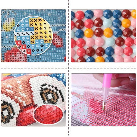 Mozaika Diamentowa 5D Bez Ramy Kobieta ze skrzypcami 30x40 Haft Diamentowy