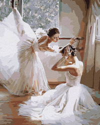 Baletnice Malowanie Po Numerach