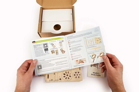 SKRZYNIA BIEGÓW Model mechaniczny UGEARS STEM LAB do składania