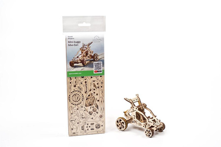 Łazik Pustynny Puzzle 3d Drewniany Model Do Składania