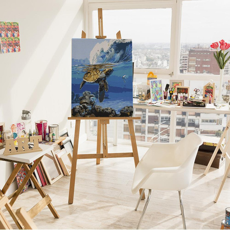 Czekam na surfowanie Obraz Do Malowania Po Numerach