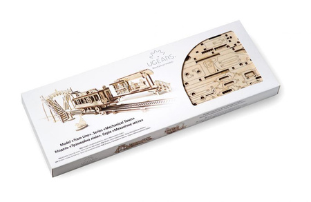 Linia tramwajowa. Seria Mechanical Town do składania