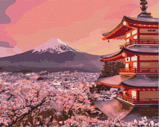 Tradycyjna Japonia Obraz Do Malowania Po Numerach