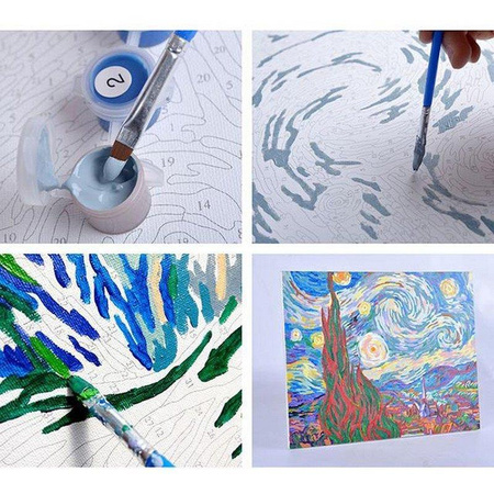 Leżaki na wybrzeżu Malowanie po numerach