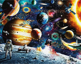 Przestrzeń Obraz Do Malowania Po Numerach