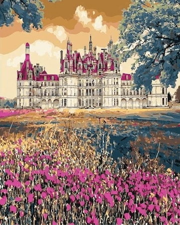 Bajkowy Pałac Malowanie po numerach