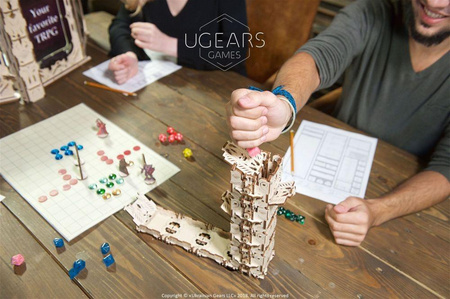 Modułowy Dice Tower mechaniczne urządzenie do gier planszowych