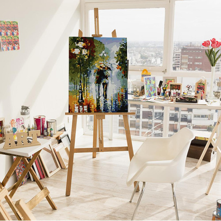 Spacer w parku Obraz Do Malowania Po Numerach