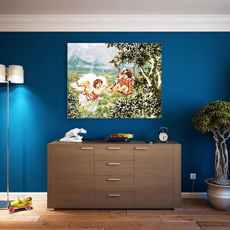 Anioły Obraz Do Malowania Po Numerach