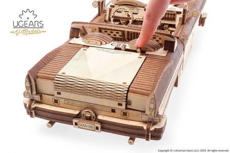 Kabriolet Marzeń VM-05 Model mechaniczny do składania