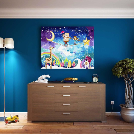 Bajkowy cyrk Malowanie Po Numerach