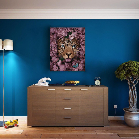 Lampart Obraz Do Malowania Po Numerach