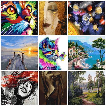 Ognisty koń Obraz Do Malowania Po Numerach