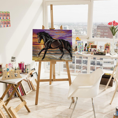 Bucefal w biegu Malowanie po Numerach