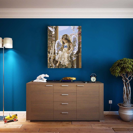 Mały Aniołek Malowanie Po Numerach