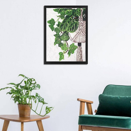 Samoprzylepna Ramka Magnetyczna 30x40cm Na Mozaikę Diamentową Plakaty I Zdjęcia Czarna