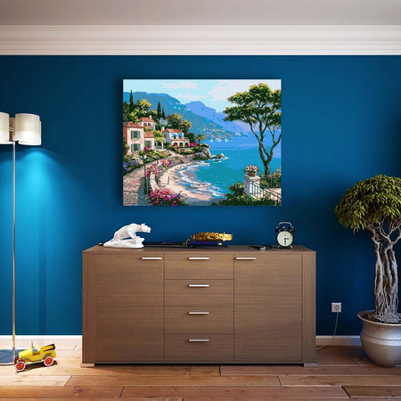 Grecka Zatoka Malowanie Po Numerach