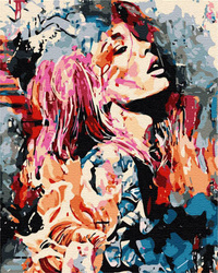 Portret akwarelowy Obraz Do Malowania Po Numerach