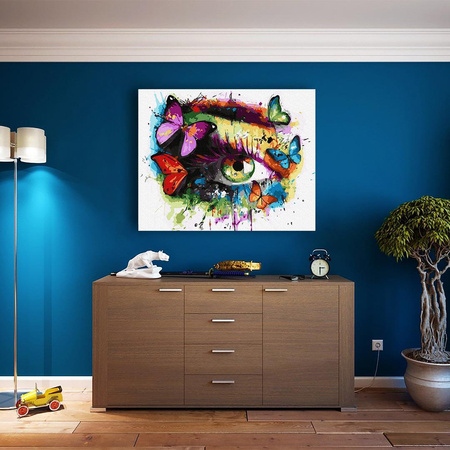 Wygląd motyla Malowanie po Numerach