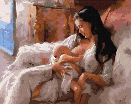 Macierzyństwo Malowanie po numerach