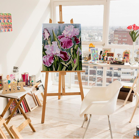 Irysy Obraz Do Malowania Po Numerach