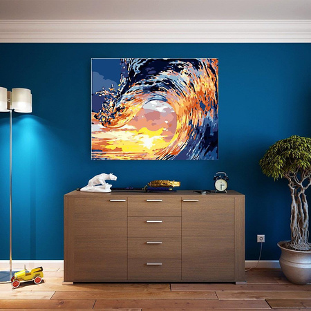 Fala Obraz Do Malowania Po Numerach