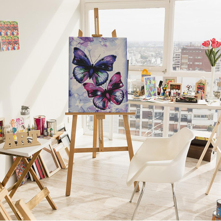 Błyszczące motyle Obraz Do Malowania Po Numerach