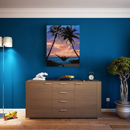 Romantyczna randka na wyspach Obraz Do Malowania Po Numerach